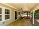 View of the covered parking carport, with access to the home at 2949 Pearl St, East Point, GA 30344