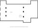 Floorplan of the basement shows layout and access at 4900 College St, Union City, GA 30291