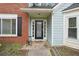 Close-up of the front door with glass inserts at 2770 Da Vinci Cres, Decatur, GA 30034