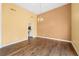 Elegant dining room with a chandelier, hardwood floors, and open access to the kitchen at 303 Brandywine Cir, Atlanta, GA 30350