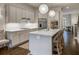 Spacious kitchen with modern appliances, island with seating, and open layout at 45 Honour Nw Ave, Atlanta, GA 30305