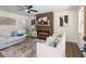 Modern living room with fireplace feature wall, stylish decor, and comfortable seating at 1937 Joseph Ct, Decatur, GA 30032