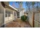 View of the backyard from the screened porch, highlighting the private outdoor space at 4071 Cottage Oaks Dr # 3, Acworth, GA 30101