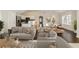 Comfortable living room with natural light, flows into a dining area and modern kitchen at 4071 Cottage Oaks Dr # 3, Acworth, GA 30101