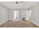 Spacious bedroom with tray ceiling, neutral walls, and carpeted floors at 2279 Perch Sw Way, Marietta, GA 30008