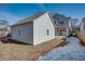 View of backyard featuring a covered patio and fenced yard at 3395 Lee St, East Point, GA 30344