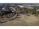 Aerial view of a community park with walking paths, and a neighborhood in the background at 912 Tanners Point Dr, Lawrenceville, GA 30044