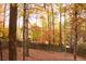 Trees and wooden fence backyard at 912 Tanners Point Dr, Lawrenceville, GA 30044