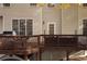 Spacious wooden deck featuring ample seating area, perfect for outdoor entertaining and relaxation at 912 Tanners Point Dr, Lawrenceville, GA 30044