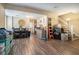 Spacious open dining area adjacent to the stairs at 1143 Forest Villa Nw Dr, Conyers, GA 30012