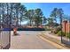 Grand entrance gates providing access to the property at 2160 Kensington Gates Nw Dr, Kennesaw, GA 30152