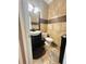Well-appointed bathroom with a modern vanity, decorative tile, and a comfortable layout at 47 Trailside Cir, Hiram, GA 30141