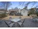 Backyard with patio at 549 Trailwood Sw Ln, Marietta, GA 30064