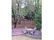 Blooming tree in the backyard at 549 Trailwood Sw Ln, Marietta, GA 30064