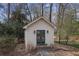 Outbuilding with double doors at 549 Trailwood Sw Ln, Marietta, GA 30064