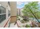 Overhead view of a landscaped courtyard in a multi-unit residential complex at 230 E Ponce De Leon Ave # 327, Decatur, GA 30030