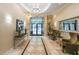 Elegant lobby with tile flooring, contemporary decor, and a view of the entrance, creating a welcoming ambiance at 230 E Ponce De Leon Ave # 327, Decatur, GA 30030