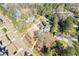 An aerial view of the home at 695 Old Peachtree Rd with neighborhood at 695 Old Peachtree Rd, Lawrenceville, GA 30043