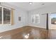 Bright living room with a door to the backyard at 695 Old Peachtree Rd, Lawrenceville, GA 30043