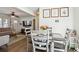 Dining area adjacent to the living room at 2518 Crestdale Se Cir, Atlanta, GA 30316