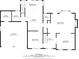 Home floor plan with kitchen, Gathering room, breakfast nook, garage, and dining room at 745 Princeton Mill Run, Marietta, GA 30068