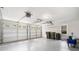 Spacious garage with multiple doors, ample storage, and room for multiple vehicles at 745 Princeton Mill Run, Marietta, GA 30068