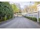 Private driveway with a gate surrounded by lush greenery for added security and privacy at 3201 Lenox Ne Rd # 16, Atlanta, GA 30324