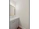 Bathroom showcases a vanity with modern hardware and mirror, creating a functional and stylish space at 1261 Lavista Ne Rd # M-4, Atlanta, GA 30324