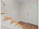Bright foyer with updated wood-look floors and fresh white door at 1261 Lavista Ne Rd # M-4, Atlanta, GA 30324