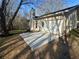 Attached two-car garage with additional parking space and convenient access to the home at 7503 E Cherokee Dr, Canton, GA 30115