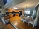 Spacious kitchen offering generous counter space, modern appliances, and seamless flow to dining area at 7503 E Cherokee Dr, Canton, GA 30115