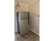 Kitchen corner with stainless steel refrigerator at 3153 Lake Monroe Rd, Douglasville, GA 30135