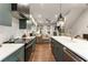 Open layout integrates the kitchen with the living area, featuring modern finishes and natural light at 160 Color Cir, Atlanta, GA 30317