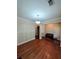 Living room with hardwood floors and wainscoting, perfect for entertaining at 3919 Teal Cir, Powder Springs, GA 30127