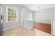 Charming breakfast nook with natural light, hardwood floors, and access to the outdoors at 4645 Valais Ct # 135, Alpharetta, GA 30022
