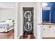 Efficient laundry setup with stacked washer/dryer at 270 17Th Nw St # 4208, Atlanta, GA 30363