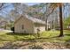 Back of a house in a grassy yard surrounded by trees at 2073 Lou Ct, Grayson, GA 30017
