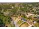 Aerial view of a neighborhood with mature trees and well-maintained homes at 2600 Cohassett Ct, Decatur, GA 30034