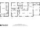 Detailed floor plans of the first and second floors including bedroom, bathroom, and kitchen at 2600 Cohassett Ct, Decatur, GA 30034
