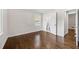 Bright bedroom with hardwood floors, large window and neutral wall color at 147 Hermer Nw Cir, Atlanta, GA 30311