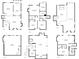 Floor plans of all levels in the house provide details on the layout, rooms, and flow of the entire property at 2724 Long Lake Ne Dr, Roswell, GA 30075