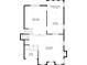 Main level floorplan shows kitchen, dining room, living room, breakfast nook and foyer, with listed dimensions at 2724 Long Lake Ne Dr, Roswell, GA 30075