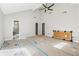 Large main bedroom featuring neutral walls, ample closet space, and ensuite bath at 2724 Long Lake Ne Dr, Roswell, GA 30075