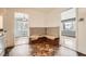 Cozy kitchen featuring booth seating and doorway views into other rooms of the home at 195 Hermer Nw Cir, Atlanta, GA 30311