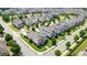 Overview of a neighborhood with landscaped yards, mature trees, and well-maintained homes, offering a scenic suburban view at 4105 Brookview Dr, Cumming, GA 30040