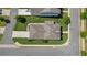 Aerial view of a well-maintained house with a lush green lawn and manicured landscaping at 4105 Brookview Dr, Cumming, GA 30040