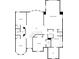 Schematic of the second floor, showing bedrooms, bathrooms, and laundry at 2470 Bridle Bridge Trl, Cumming, GA 30040