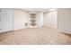 Finished basement featuring tile floors, neutral walls, and recessed lighting at 5071 Vinings Estates Se Ct, Mableton, GA 30126