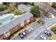 Aerial view of apartment complex with parking and pool at 2345 Henderson Mill Ne Rd # 1, Atlanta, GA 30345