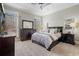 Main bedroom features neutral tones, carpet floors and natural light that create a peaceful retreat at 1525 Camden Cove Dr, Cumming, GA 30040